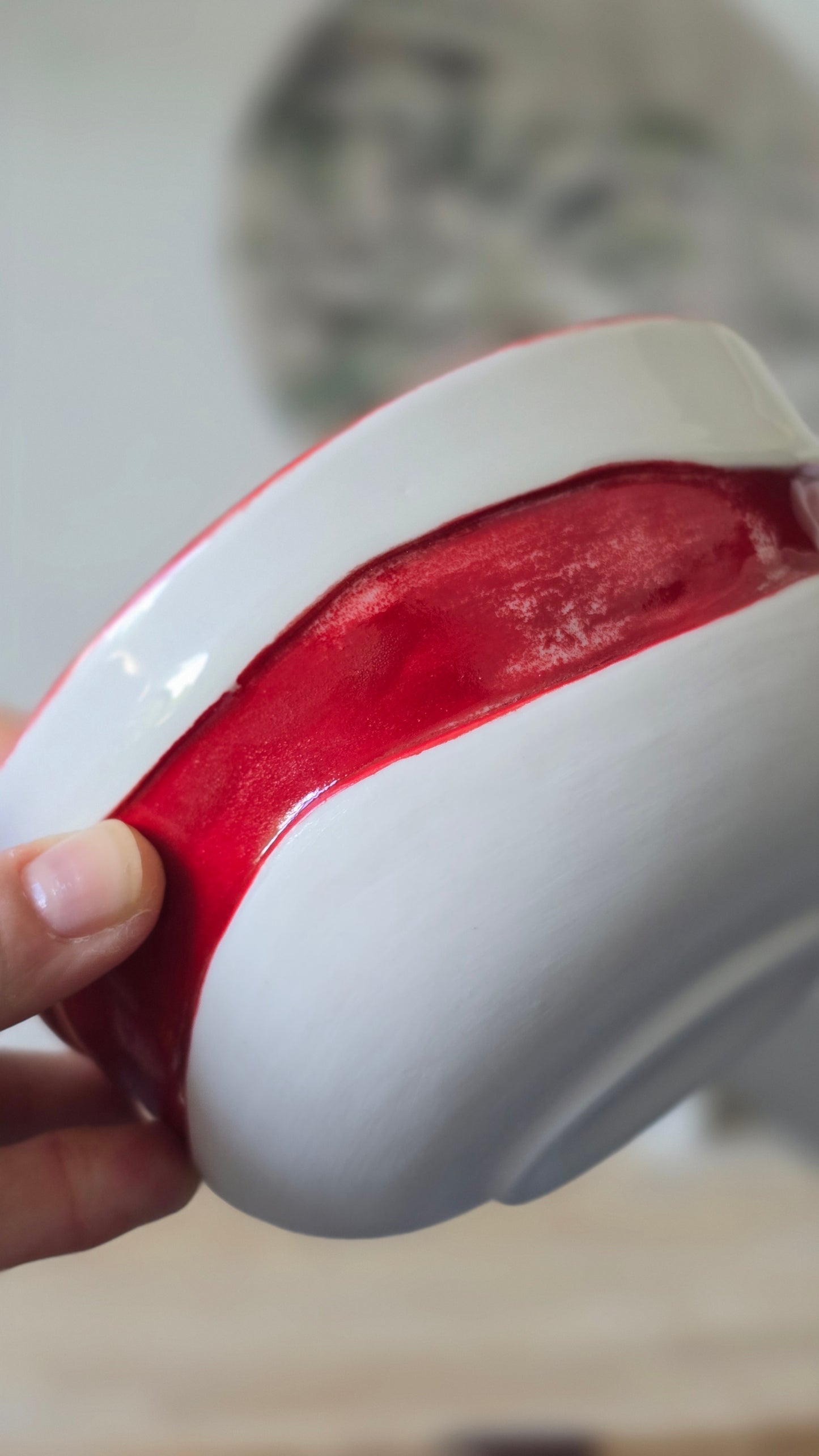 Bol Wavy Rouge