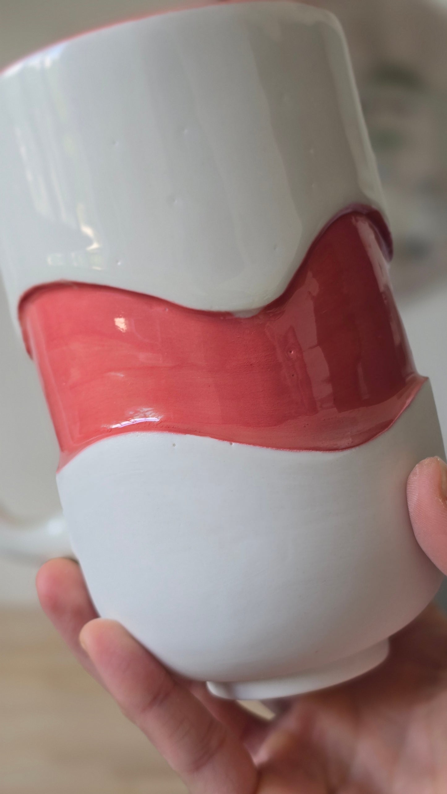 Grand mug Wavy rose