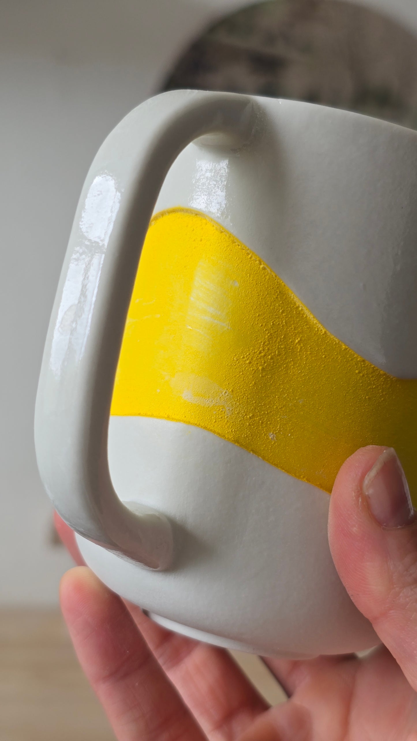 Mug Wavy jaune