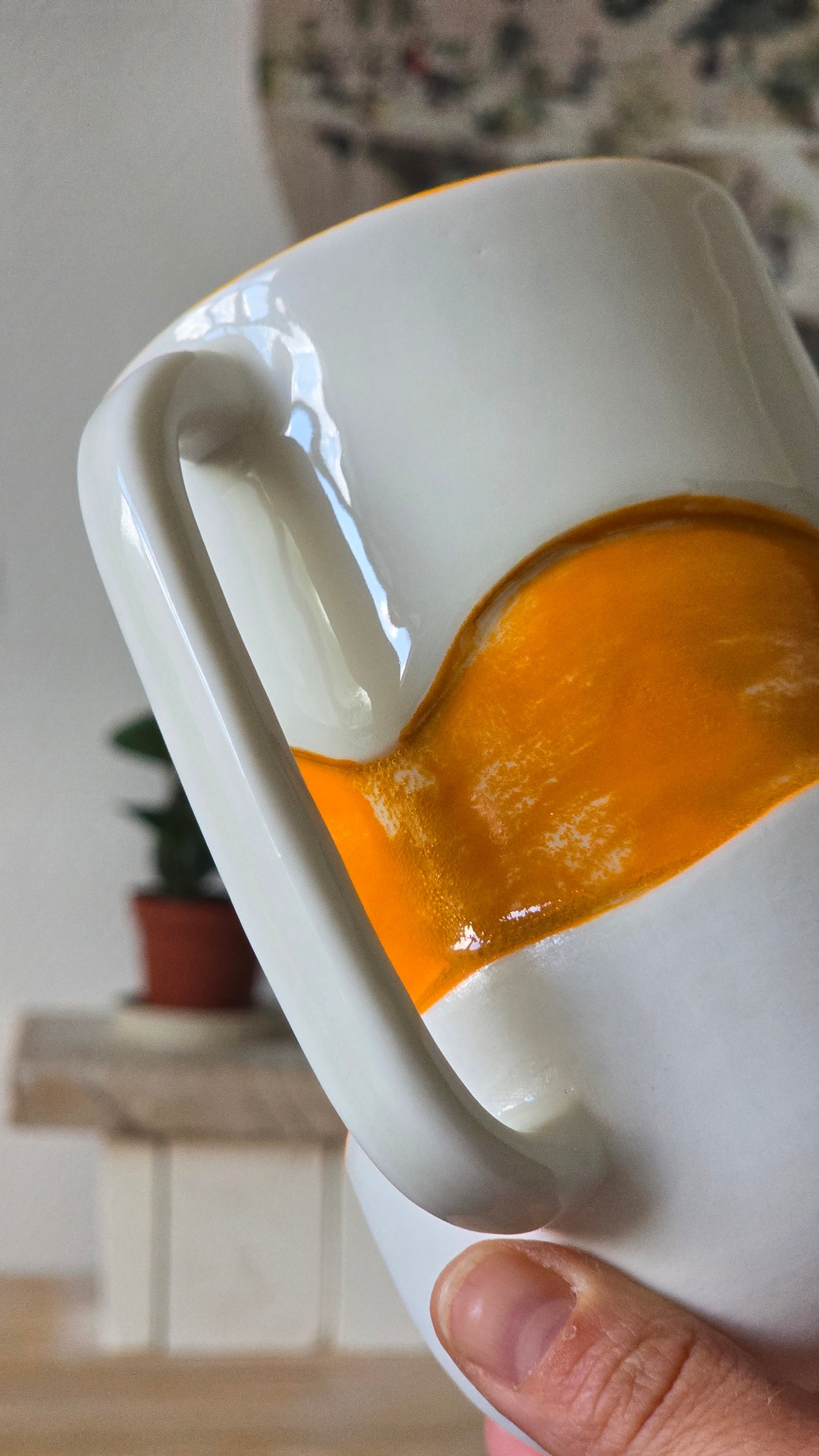 Grand mug Wavy orange