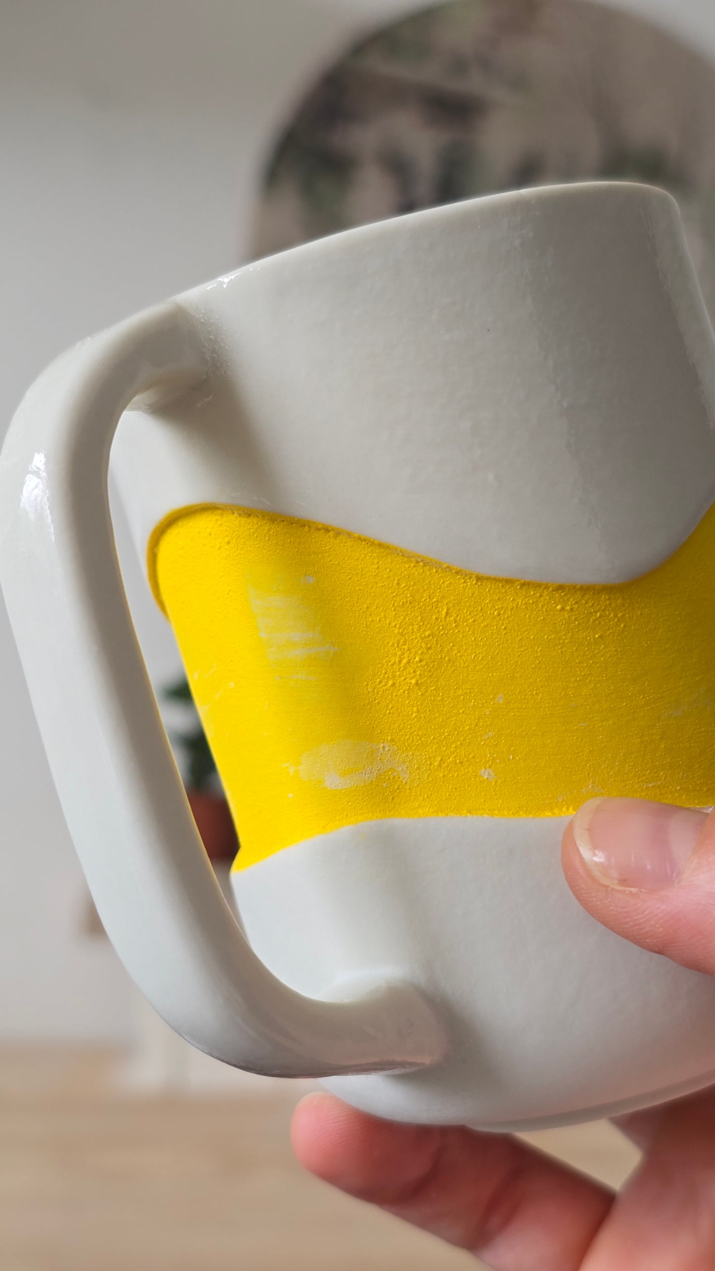 Mug Wavy jaune