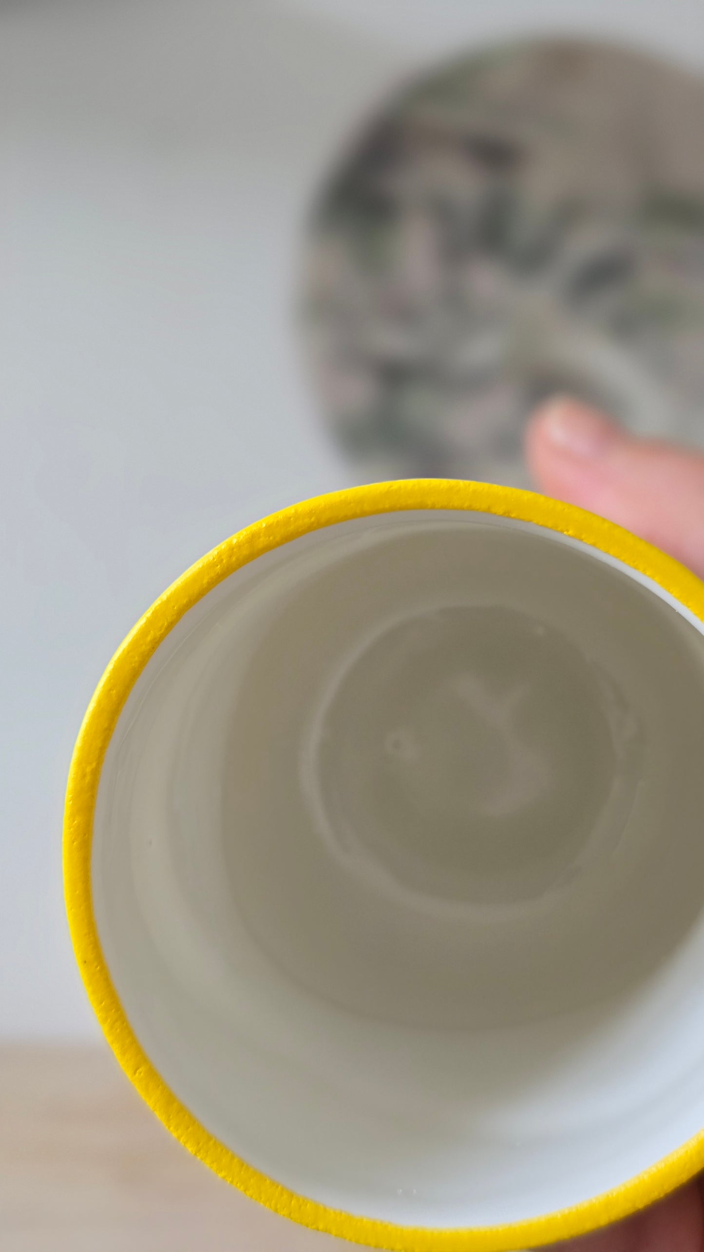 Gobelet Wavy jaune