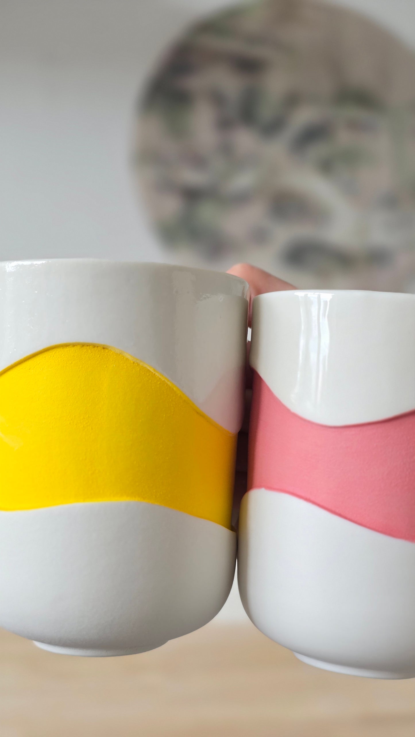Mug Wavy vert