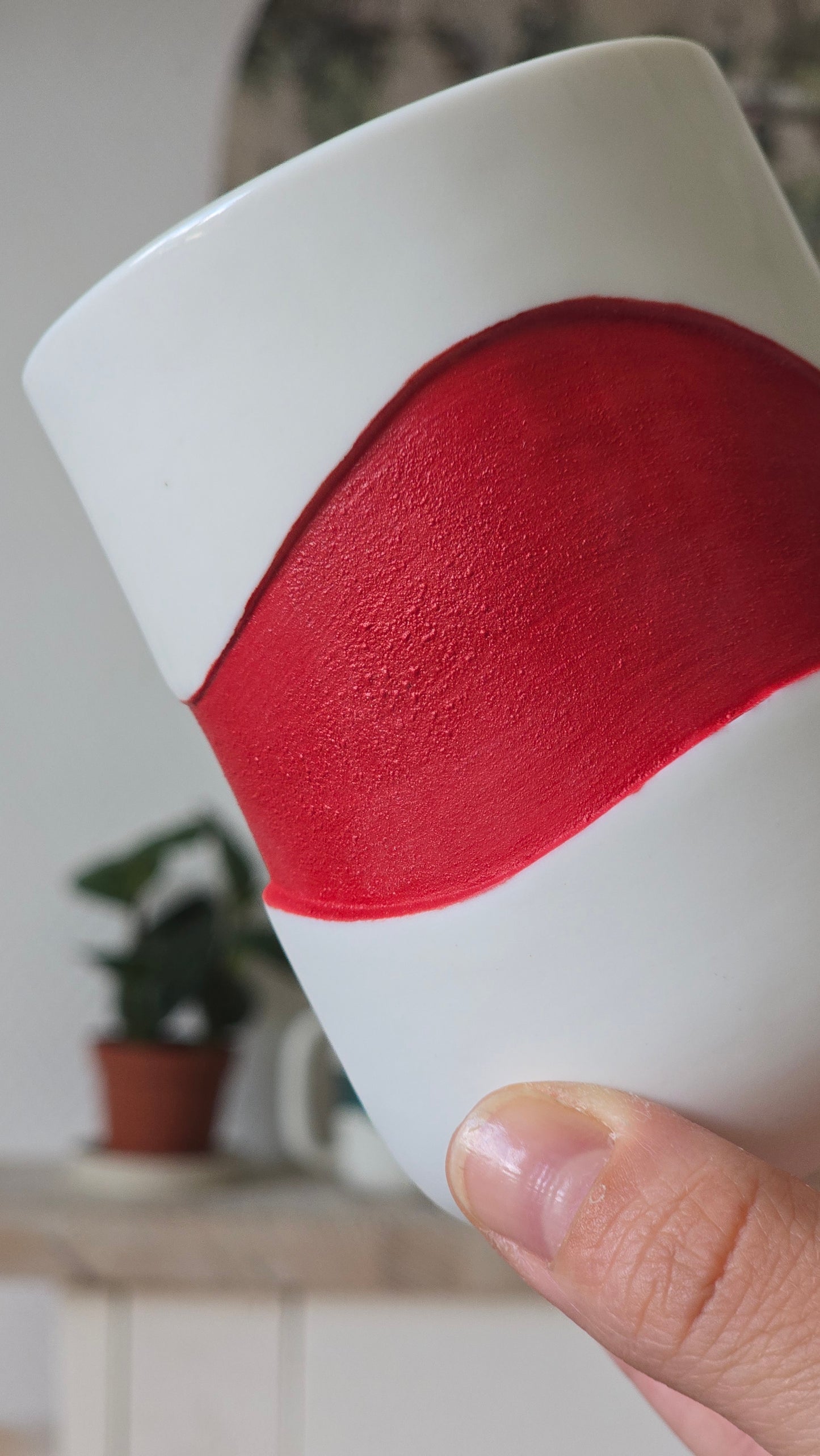 Mug Wavy rouge