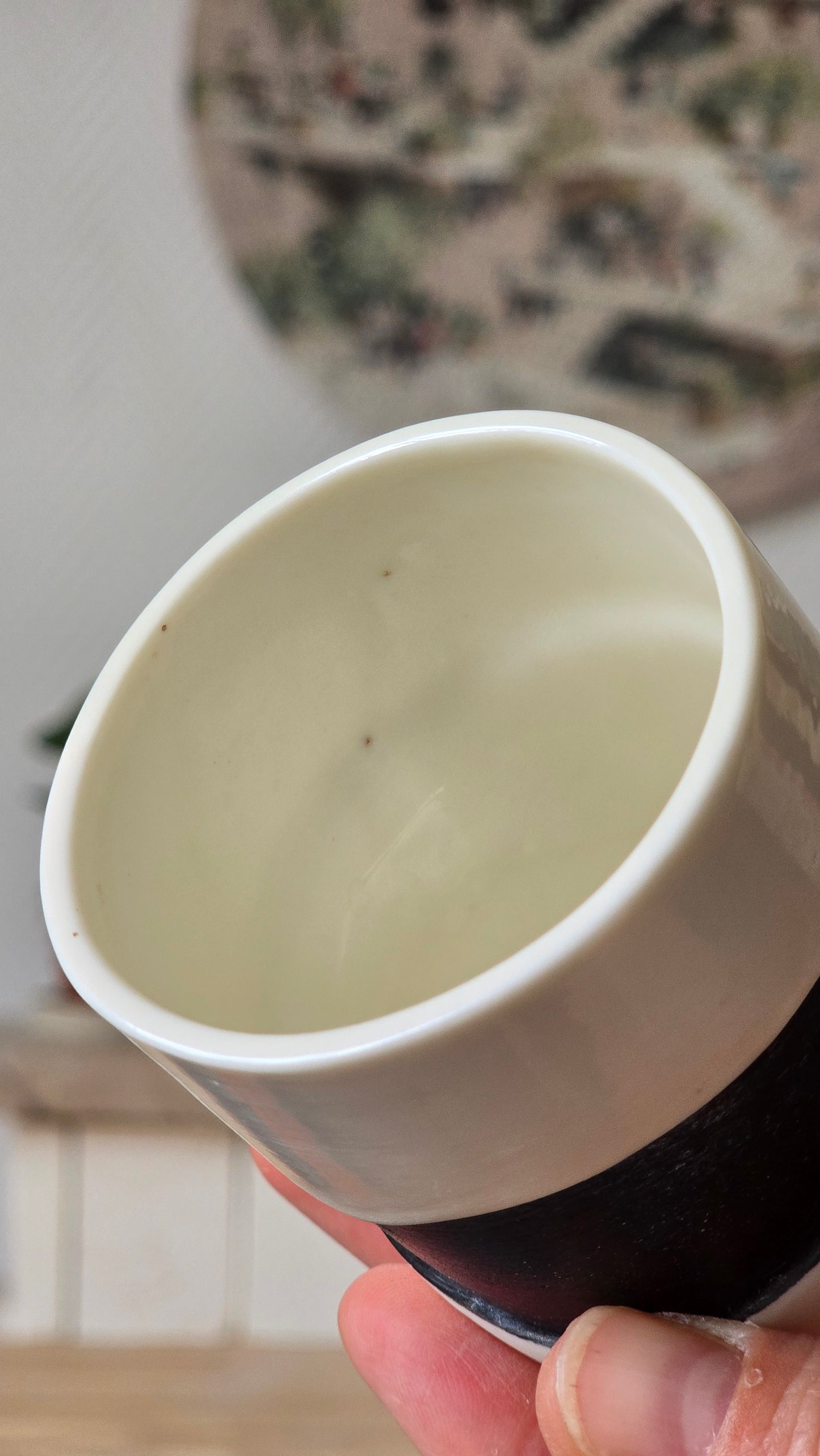 Tasse expresso Wavy noire