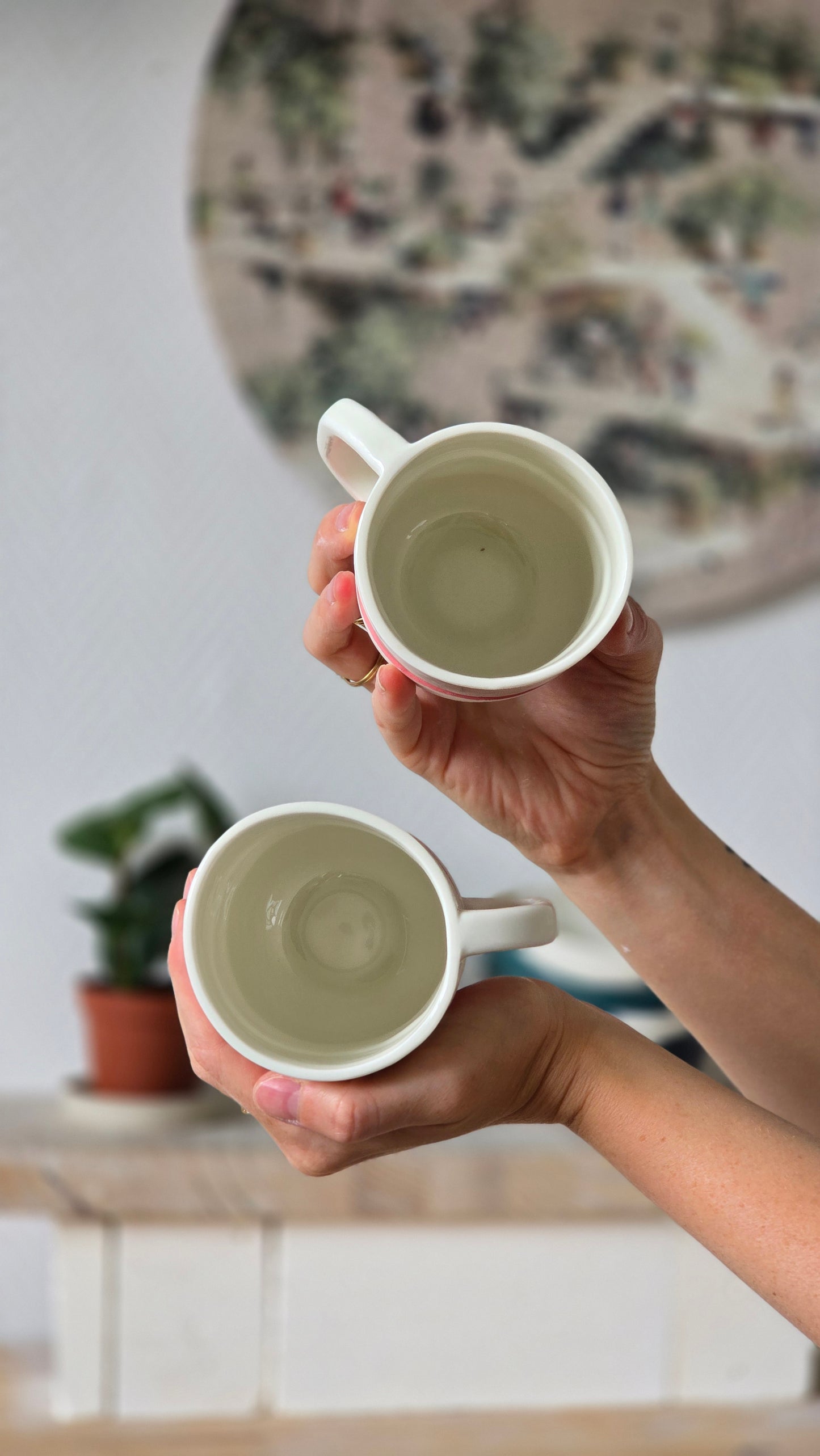 Mug Wavy rose