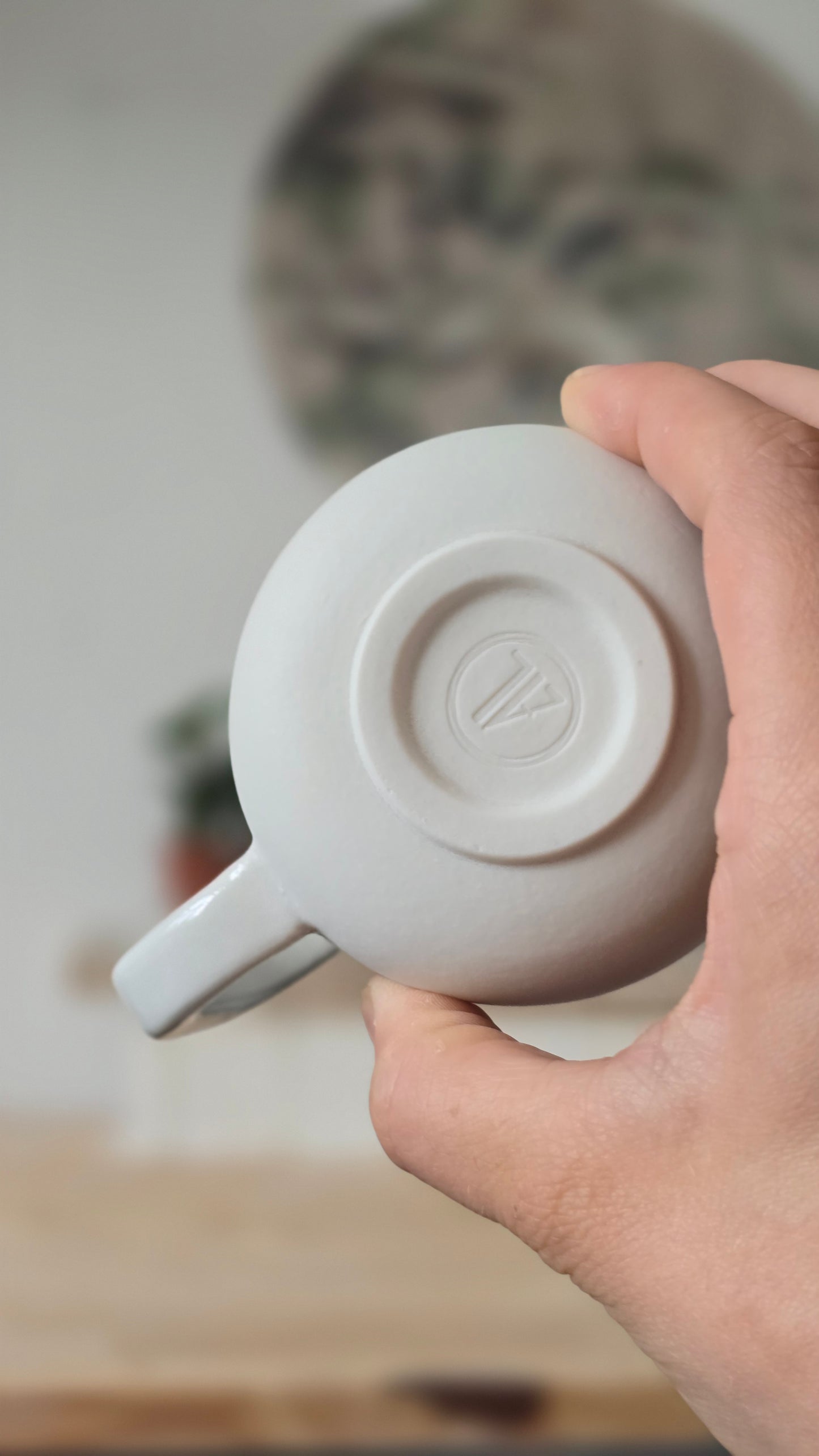 Mug Wavy vert