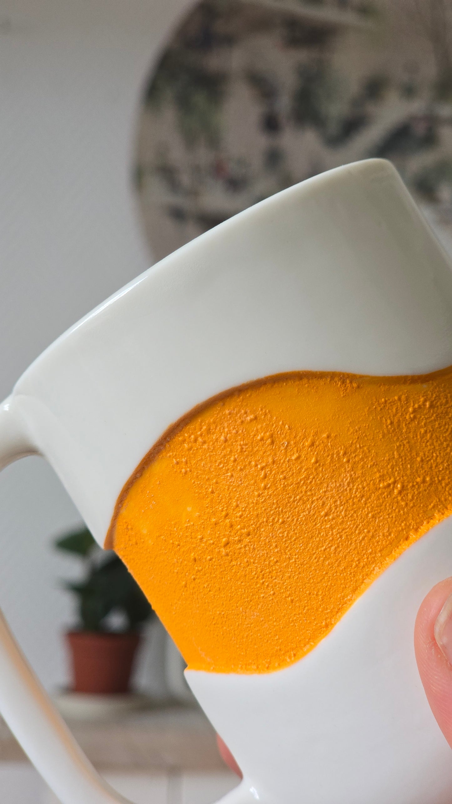 Mug Wavy orange