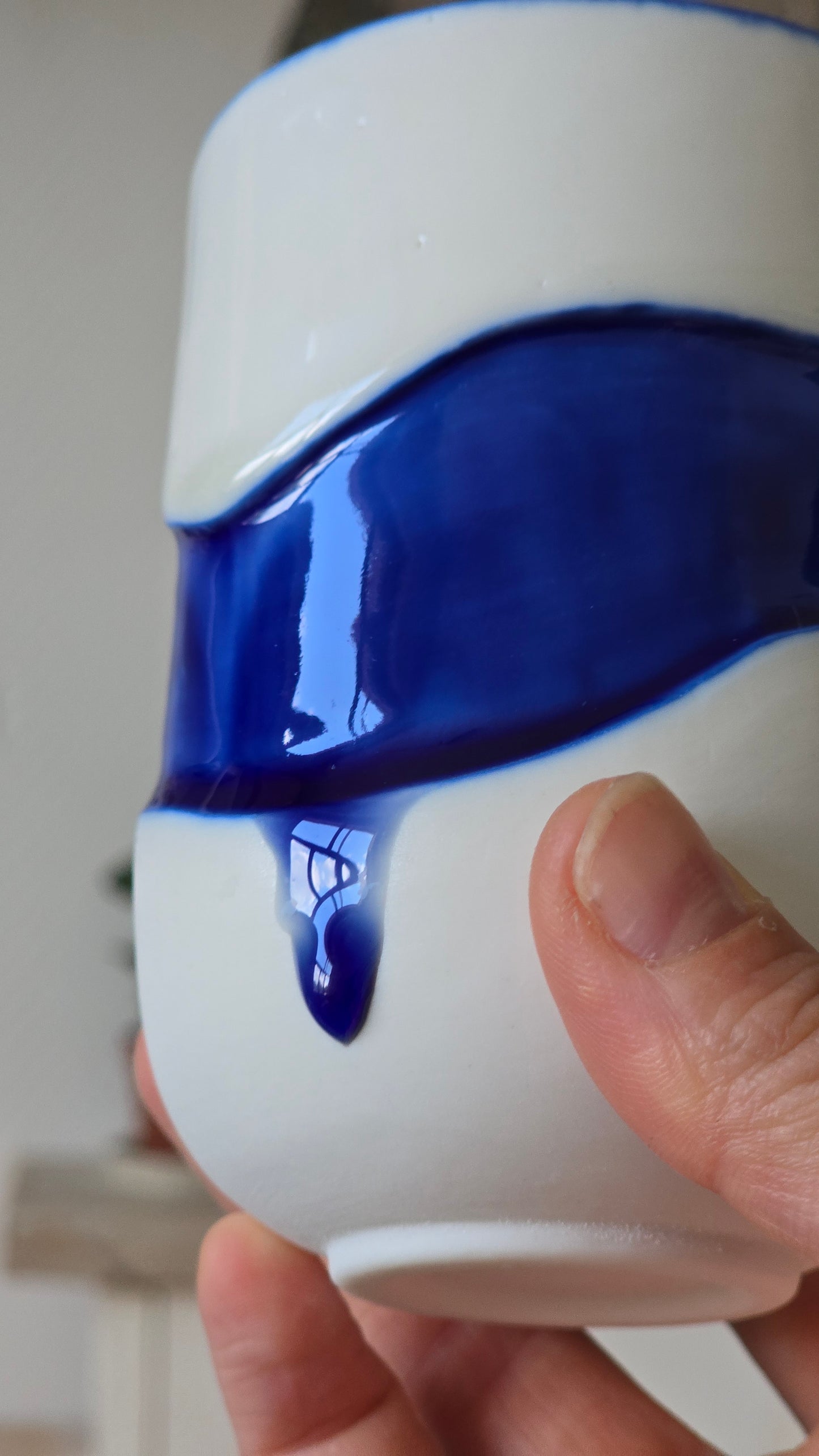 Gobelet Wavy bleu