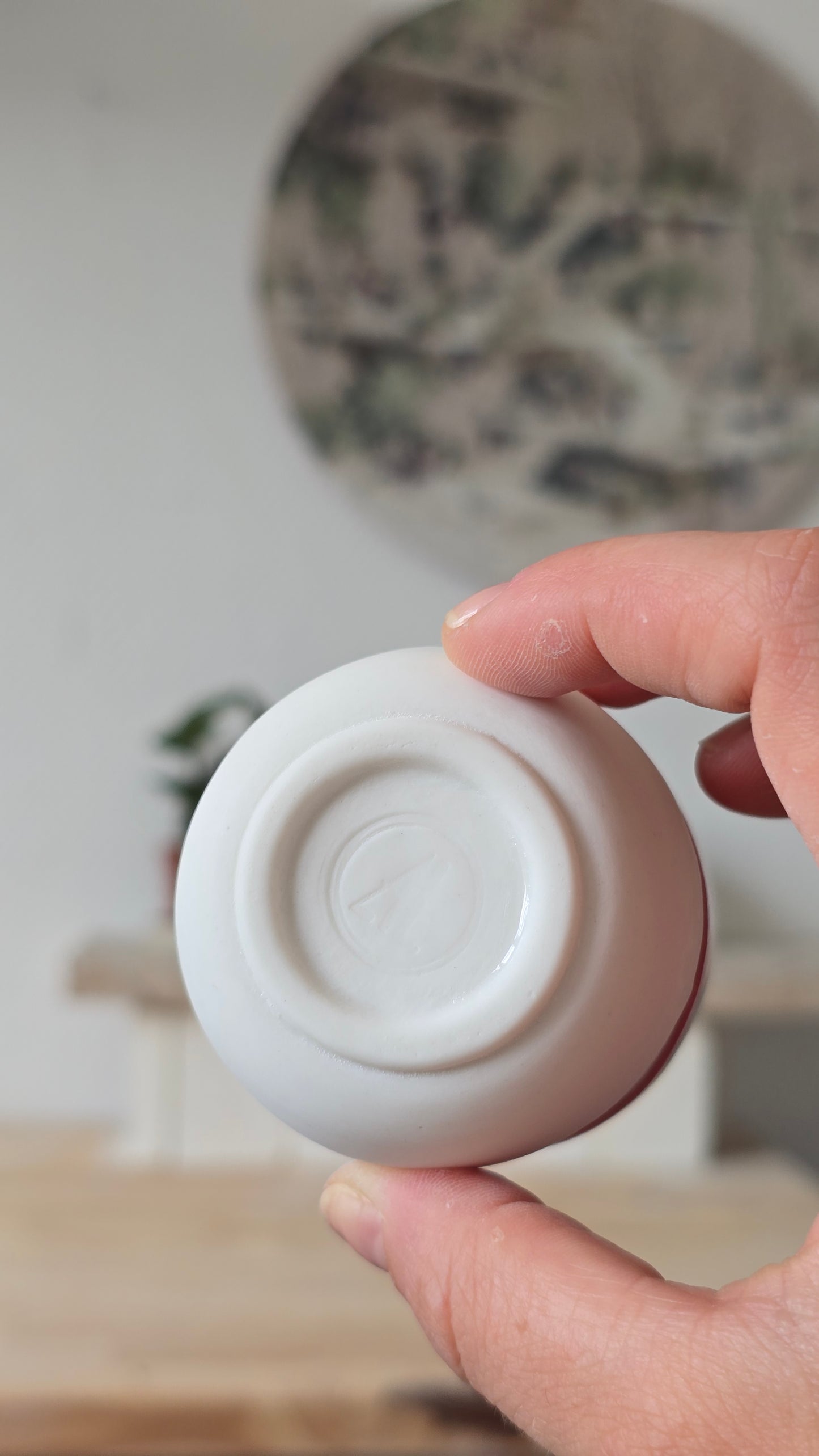 Tasse expresso Wavy rose