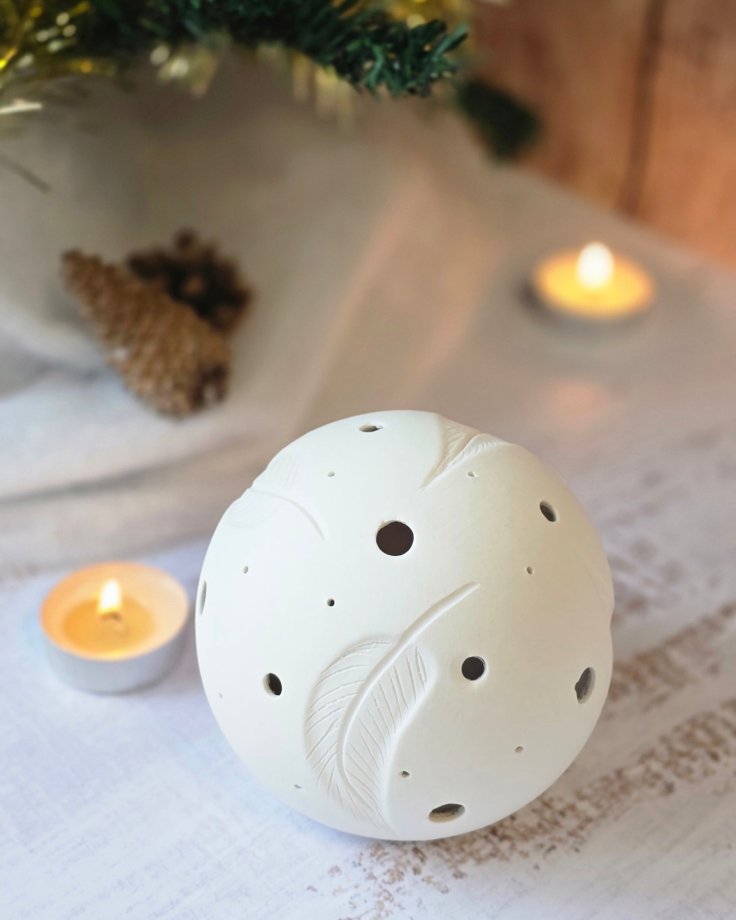 SPHÈRES LUMiNEUSES - PLUMES