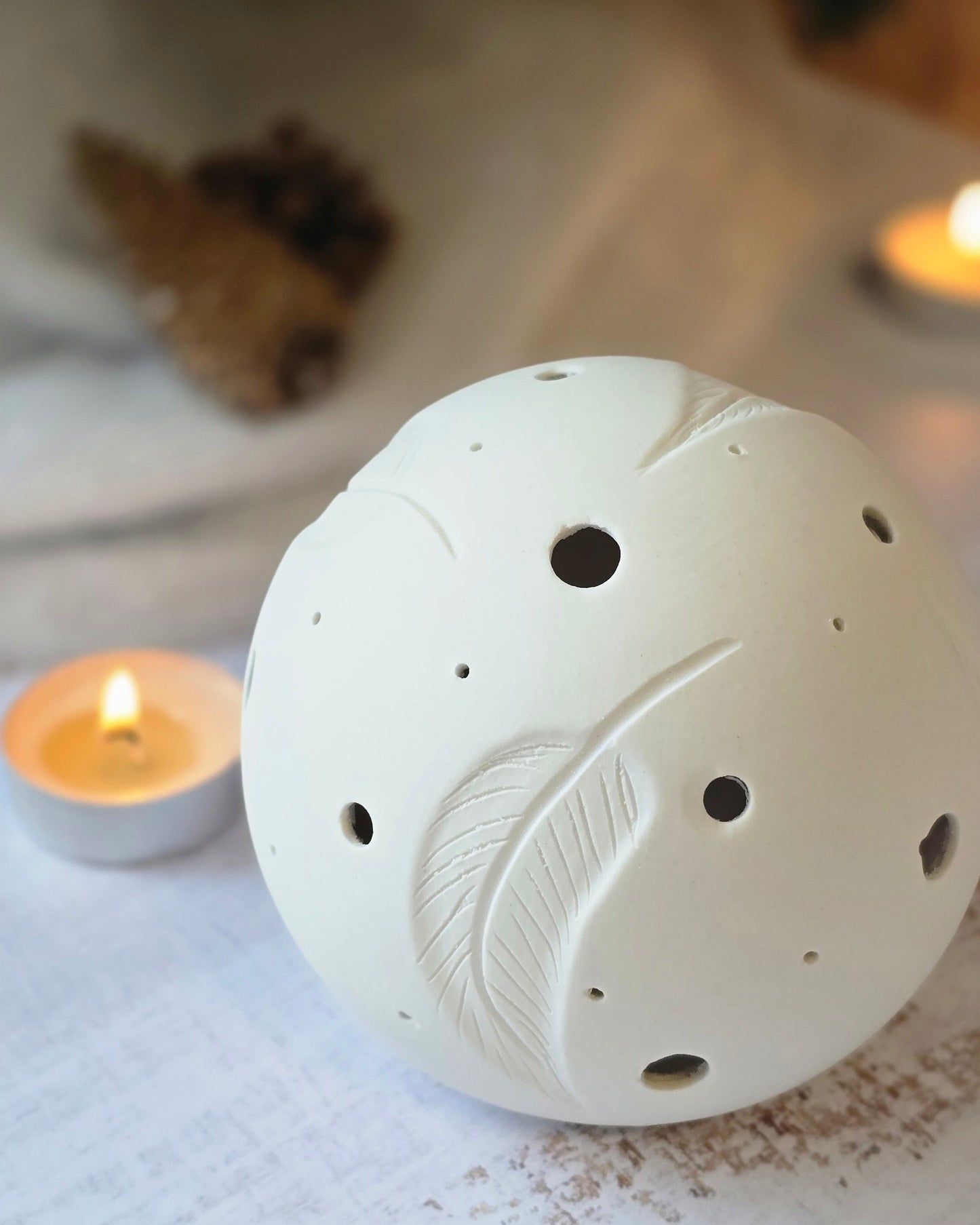 SPHÈRES LUMiNEUSES - PLUMES