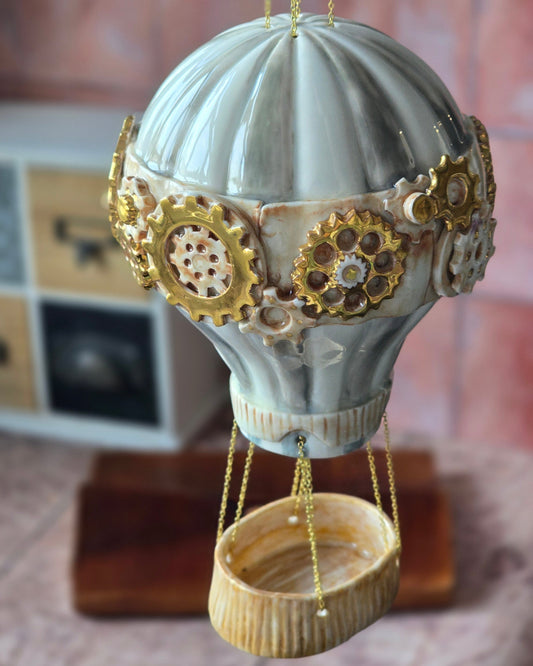 Montgolfière à suspendre "Steampunk"