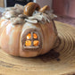Photophore maison citrouille "Automne"