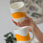 Mug Wavy orange