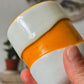 Tasse expresso Wavy orange