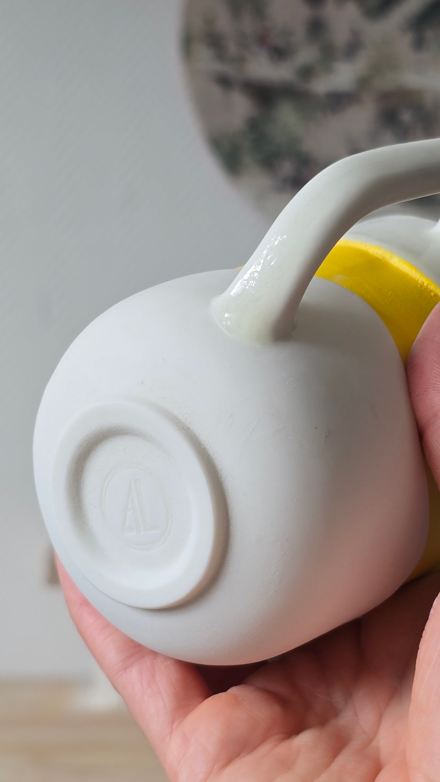 Mug Wavy jaune