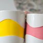 Mug Wavy jaune