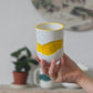 Gobelet Wavy jaune