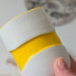 Tasse expresso Wavy jaune