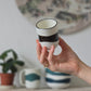 Tasse expresso Wavy noire