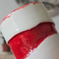 Tasse expresso Wavy rouge