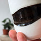 Tasse expresso Wavy noire